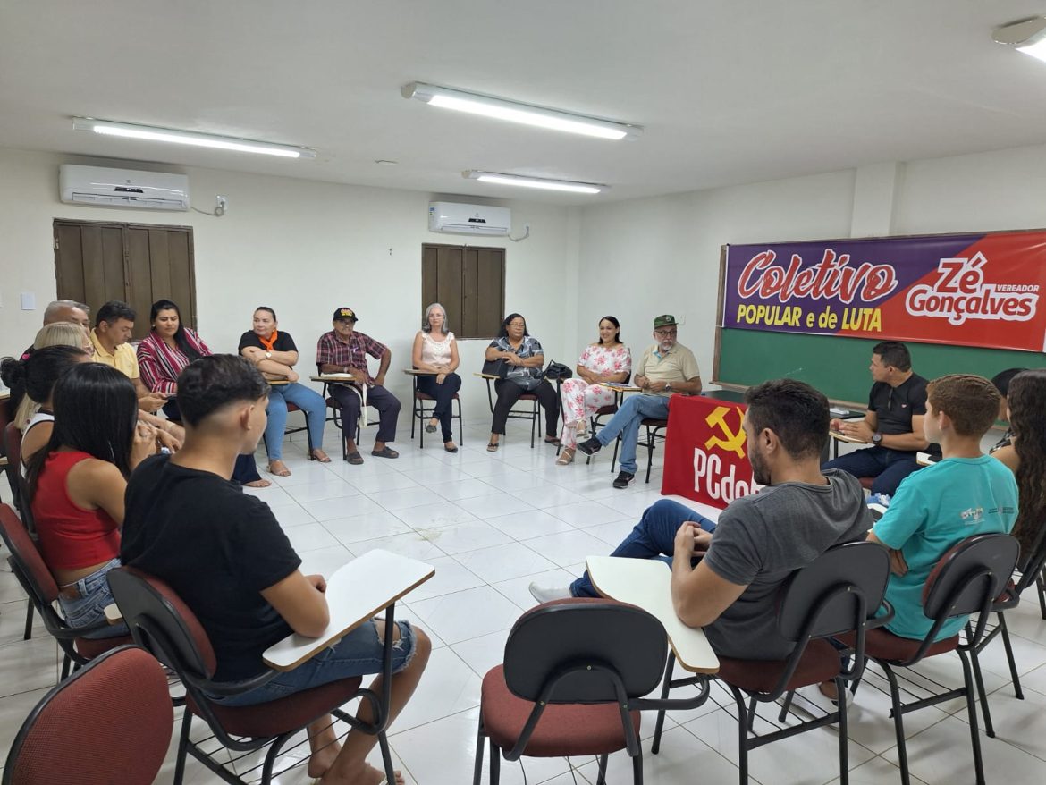 PCdoB se reúne em Patos, debate eleições de 2024 e discute com a juventude o Congresso Municipal da UJS